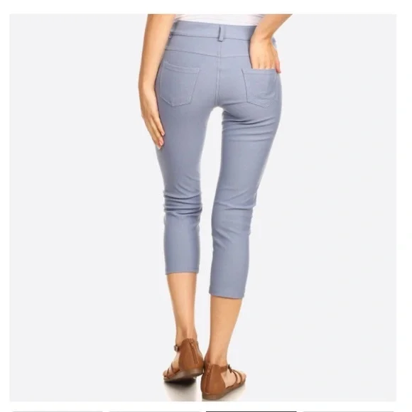 🌪CLASSIC SKINNY CAPRI JEGGINGS🌪 - Picture 3 of 3